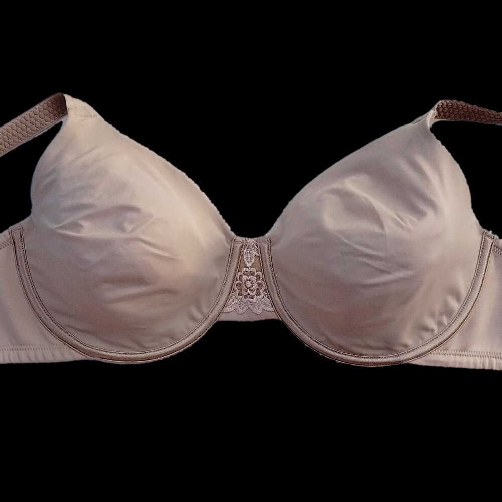 42C Vanity Fair 76080 Beauty Back Damask Underwire Minimizer Full Coverage